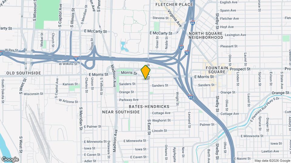 432 Sanders St Map and Location Details