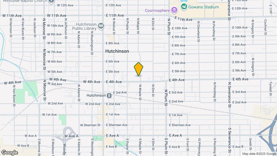 407 N Maple St Map and Location Details