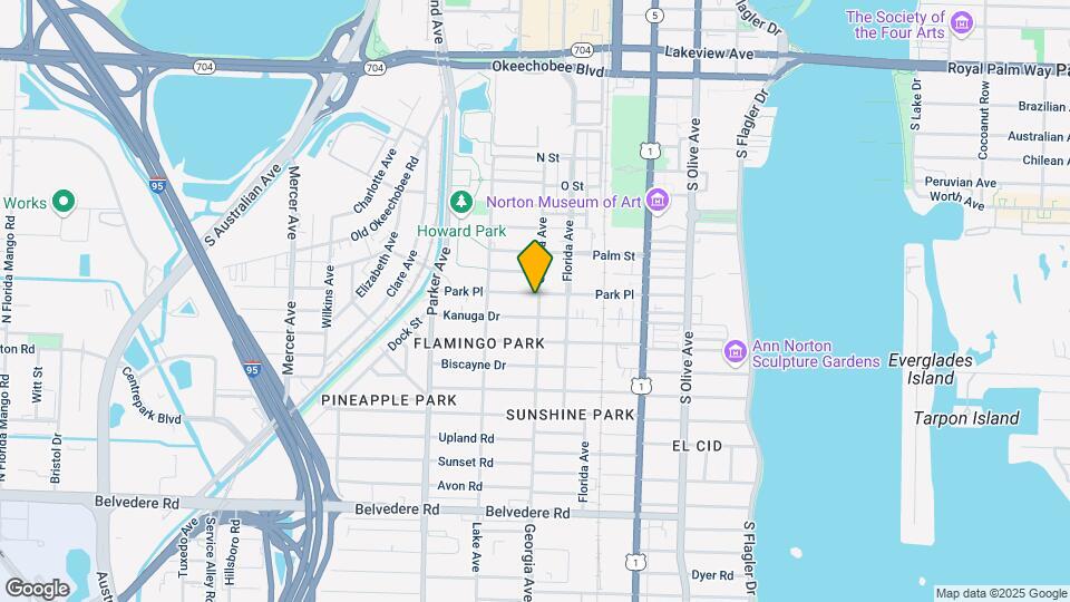 700 Park Pl Map and Location Details