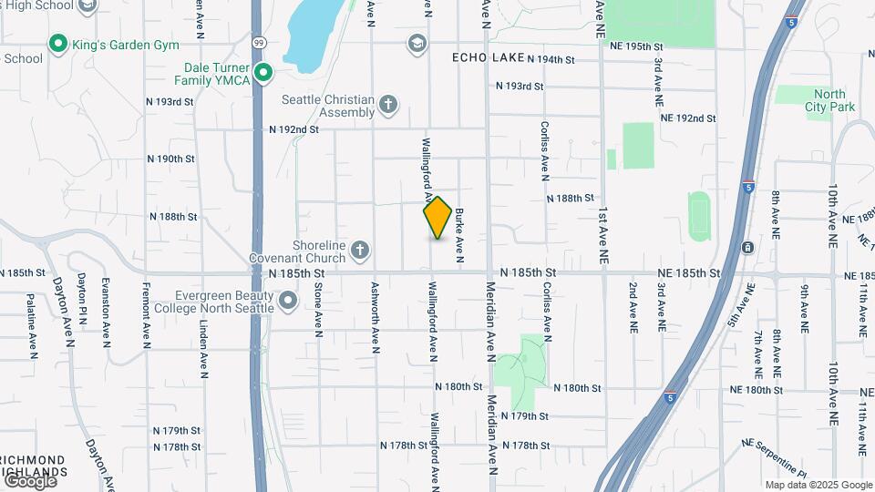 18526 Wallingford Ave N Map and Location Details