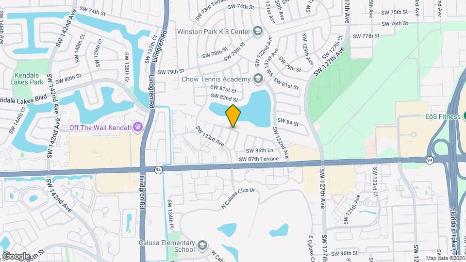 8600 SW 133rd Ave Map and Location Details