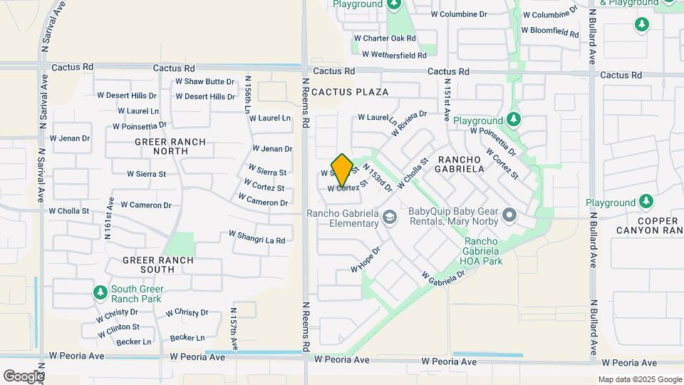 15443 W Cortez St Map and Location Details