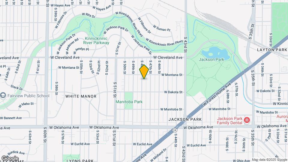 2828 S 48th St Map and Location Details