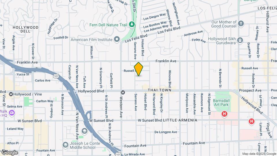 5347 Loma Linda Ave Map and Location Details