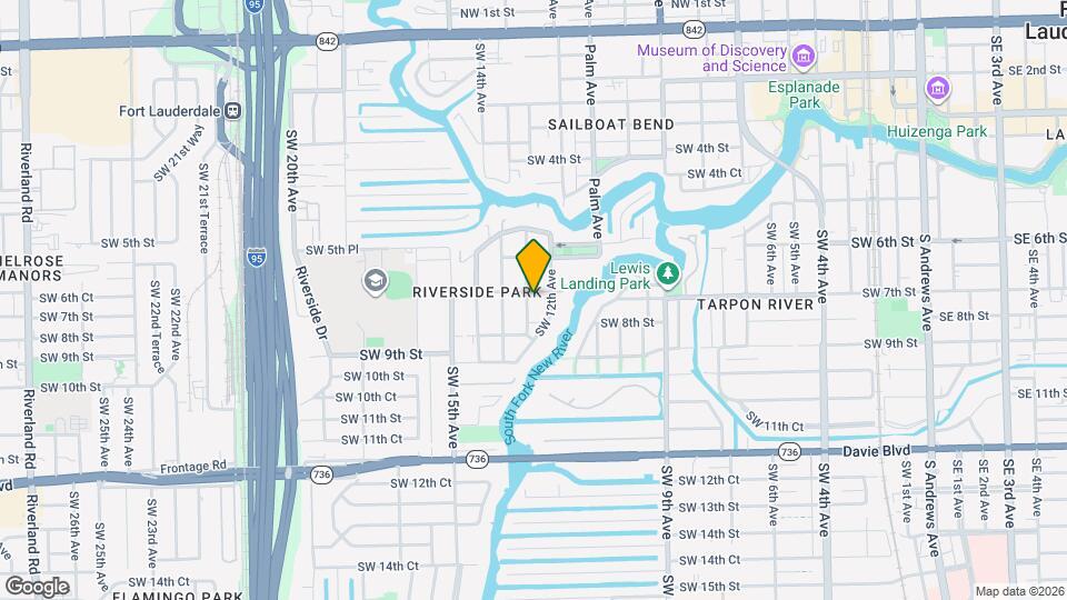 706 SW 13th Ave Map and Location Details