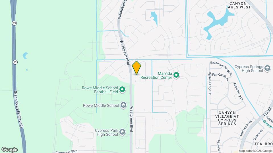 7934 Tuscan Cypress Dr Map and Location Details