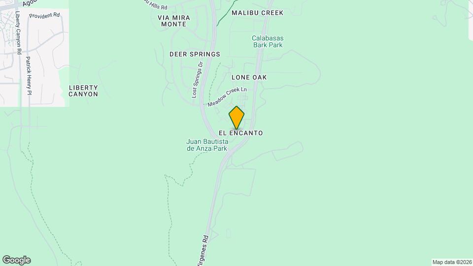 3670 El Encanto Dr Map and Location Details
