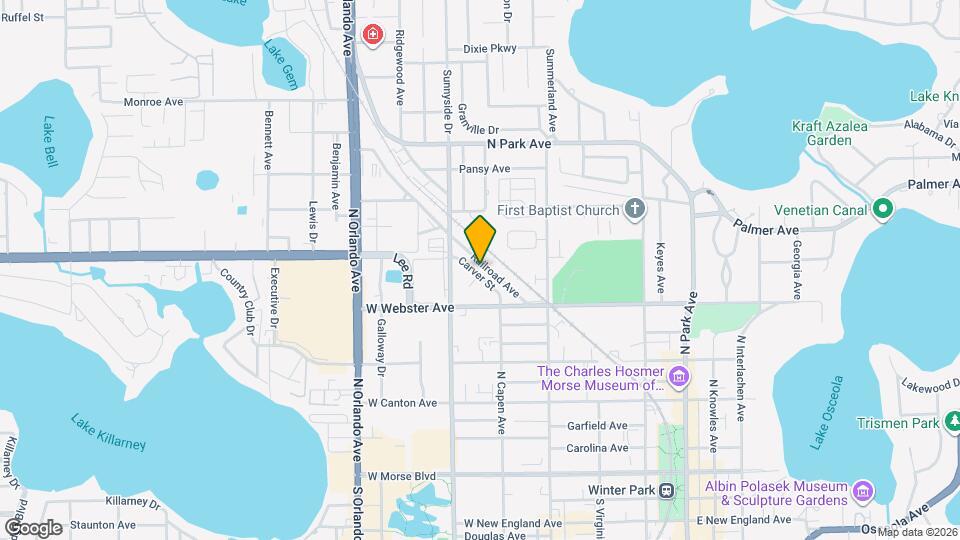 870 Carver St Map and Location Details