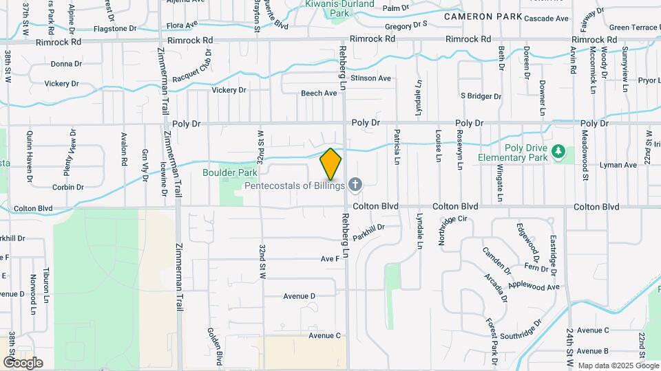 3106 Boulder Ave Mapa y Detalles de la Ubicación