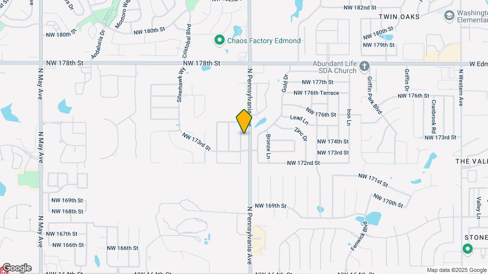 17416 White Hawk Dr Map and Location Details
