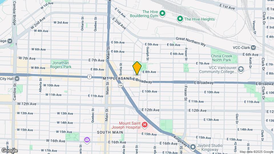 379 E Broadway Map and Location Details