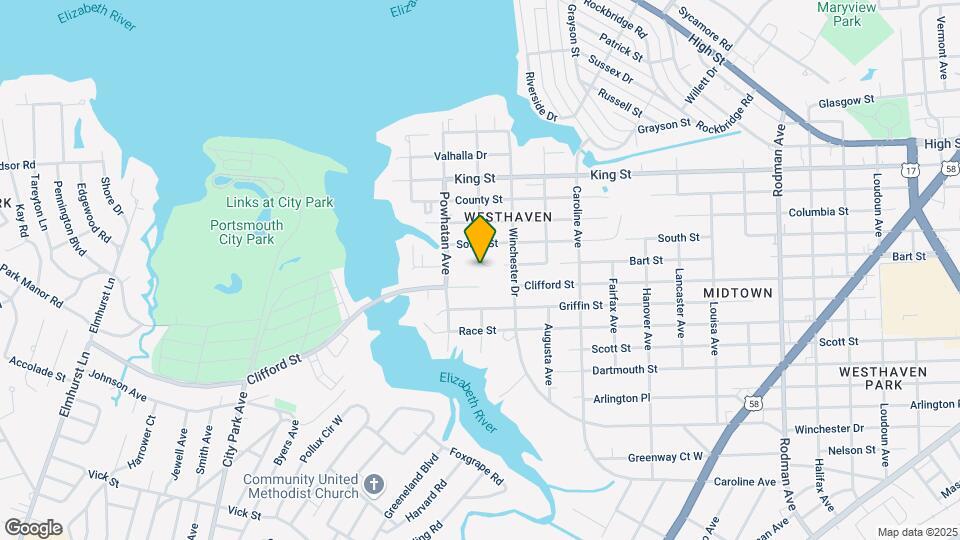 920 Amelia Ave Map and Location Details