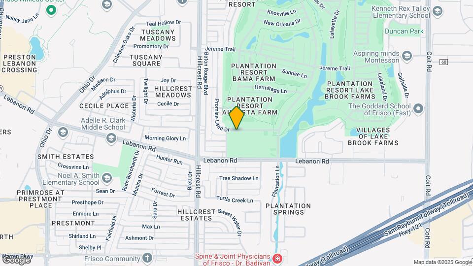 10913 Promise Land Dr Map and Location Details