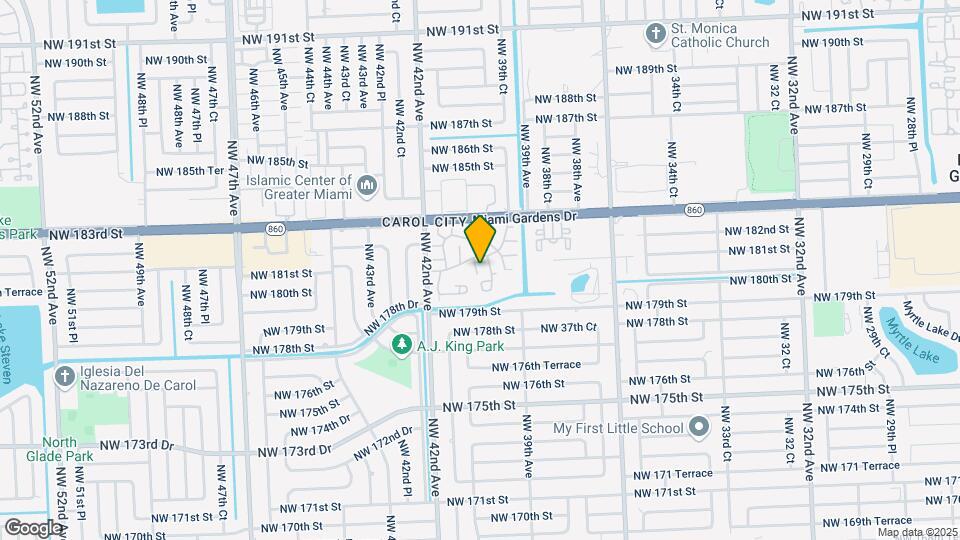18043 NW 40th Pl Map and Location Details