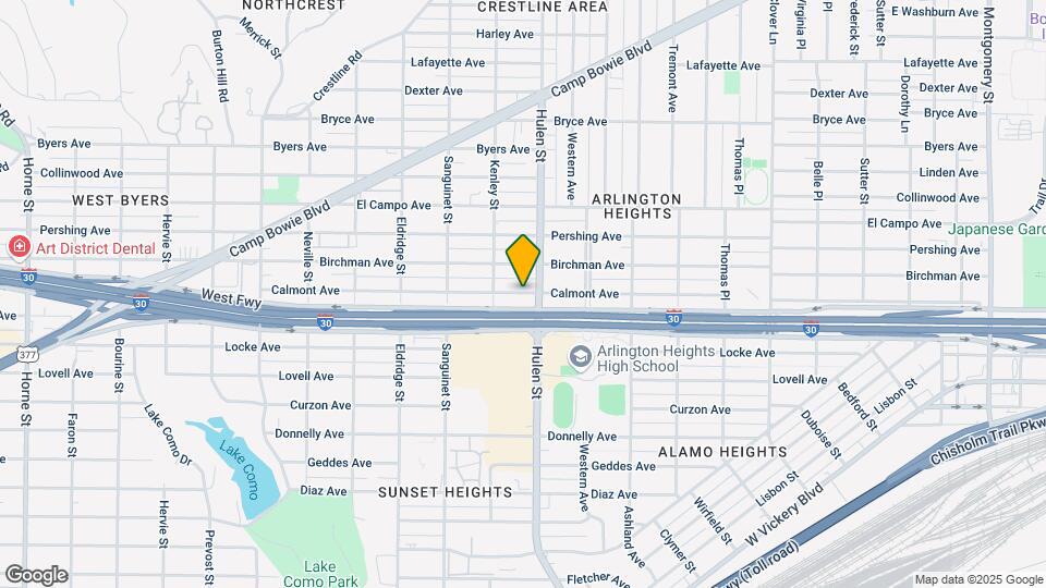 4635 Calmont Ave Map and Location Details