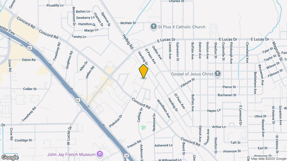3702 Travis Dr Map and Location Details