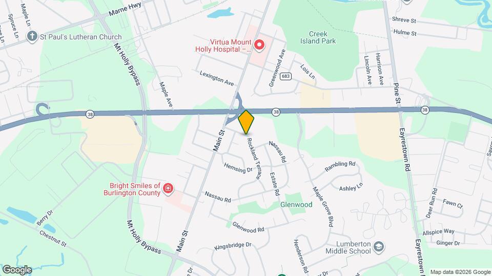 12 Rockland Terrace Map and Location Details