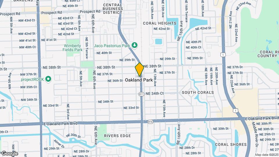 3611 N Dixie Hwy Map and Location Details