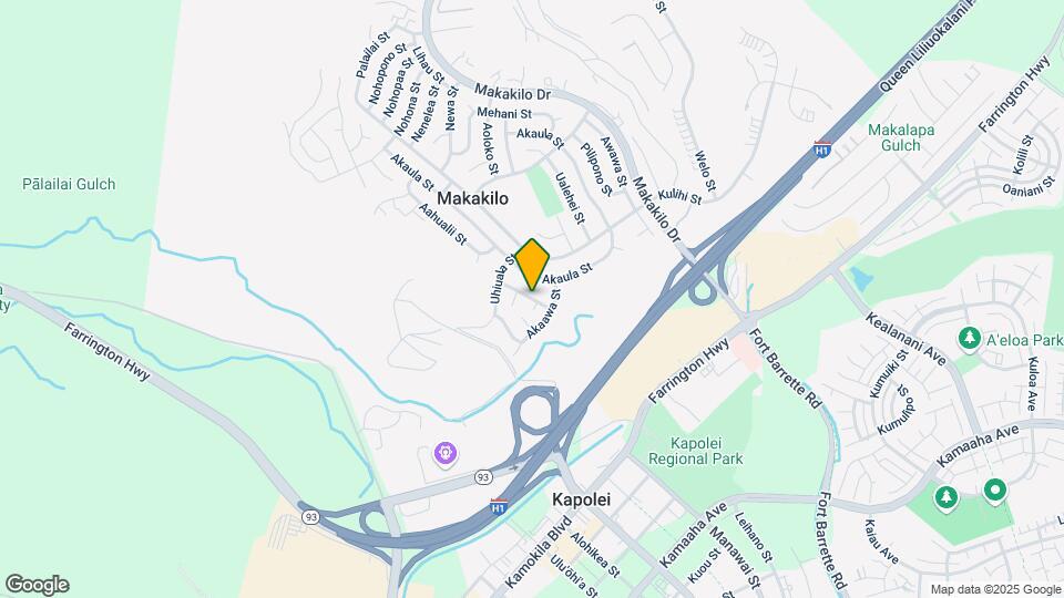 92-430-430 Kaiaulu St Map and Location Details