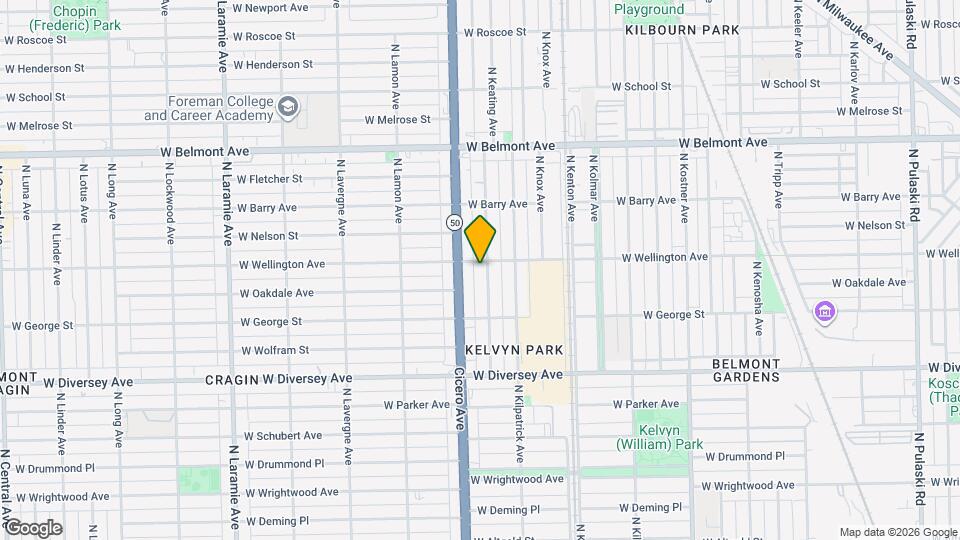 2954 N Keating Ave, Unit #2 Map and Location Details