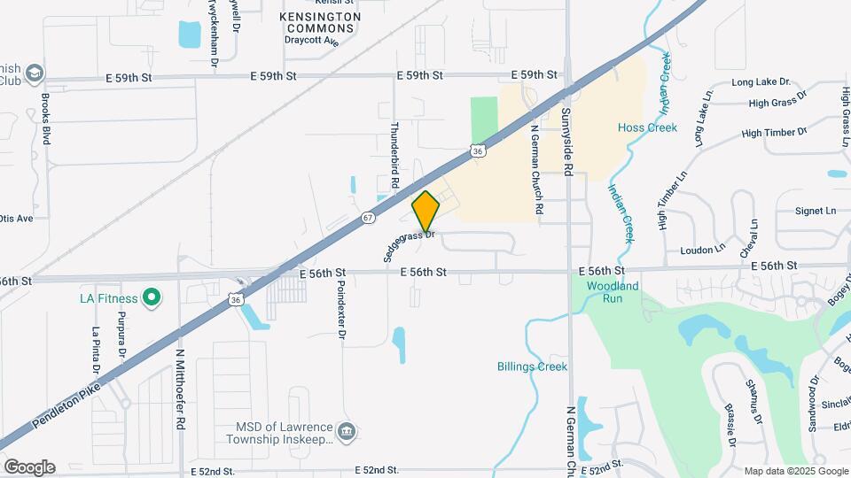 10609 Sedgegrass Dr Map and Location Details