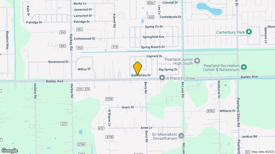 5404 Balmorhea Dr Map and Location Details