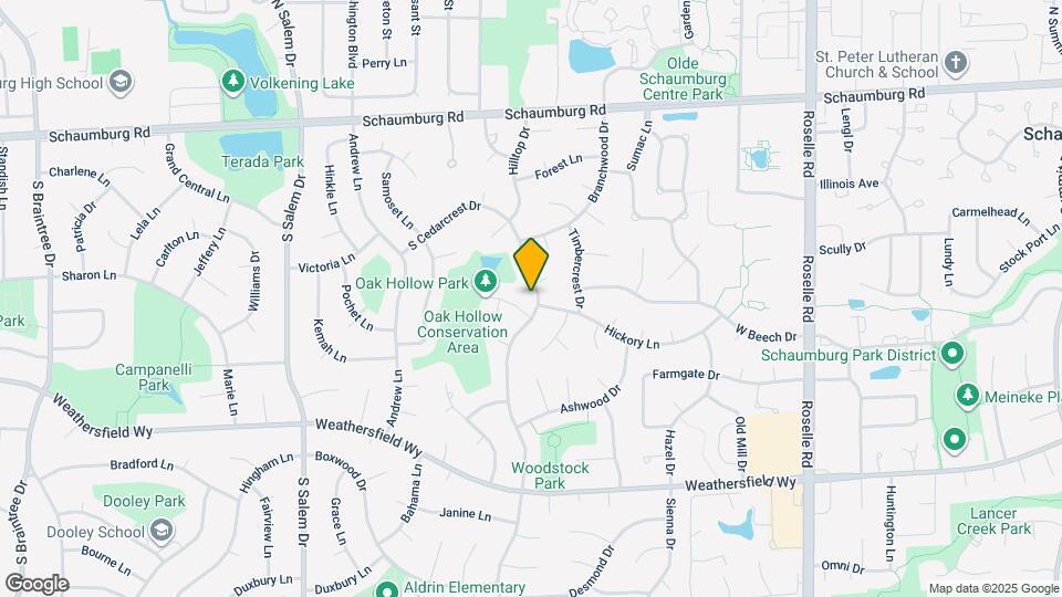 234 S Cedarcrest Dr Map and Location Details