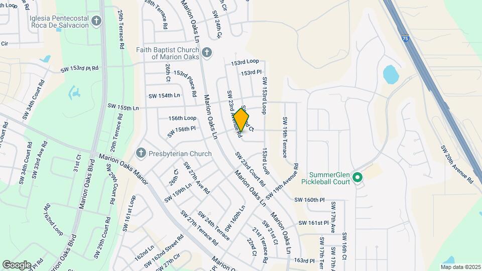 15701 SW 23rd Avenue Rd Map and Location Details