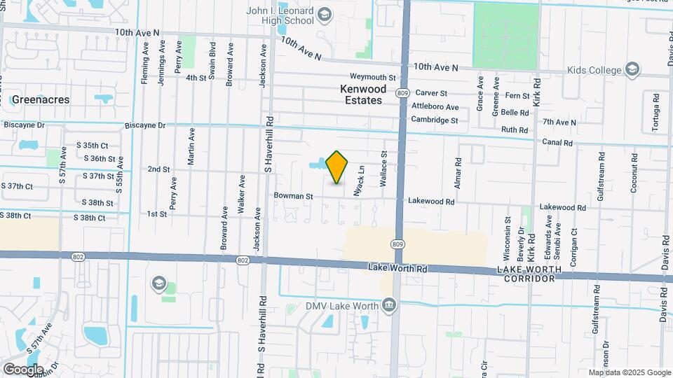 3737 Mil-Lake Cir Map and Location Details