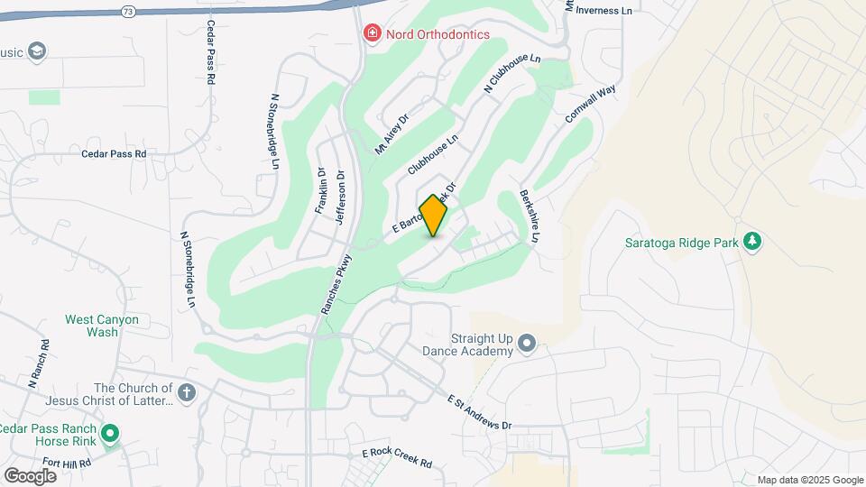 3839 E Cunninghill Dr Map and Location Details