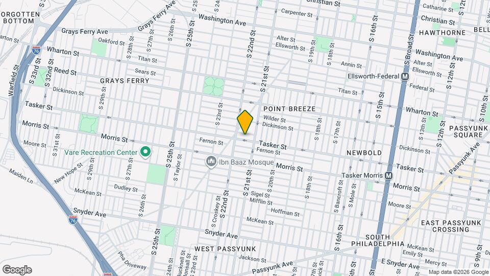 2127 Tasker St Map and Location Details