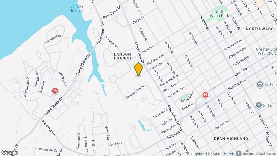 3332 Fadal Ave Map and Location Details