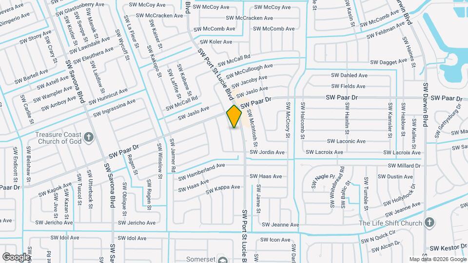 4049 SW McIntyre St Map and Location Details