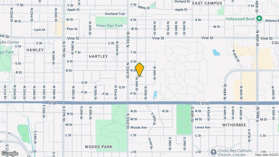 338 N 34th St Map and Location Details