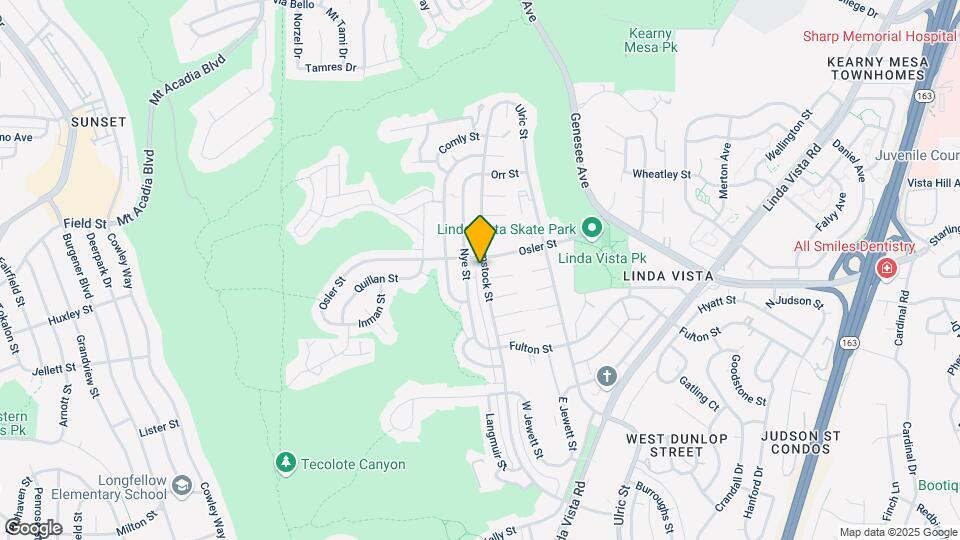2676 Comstock St Map and Location Details