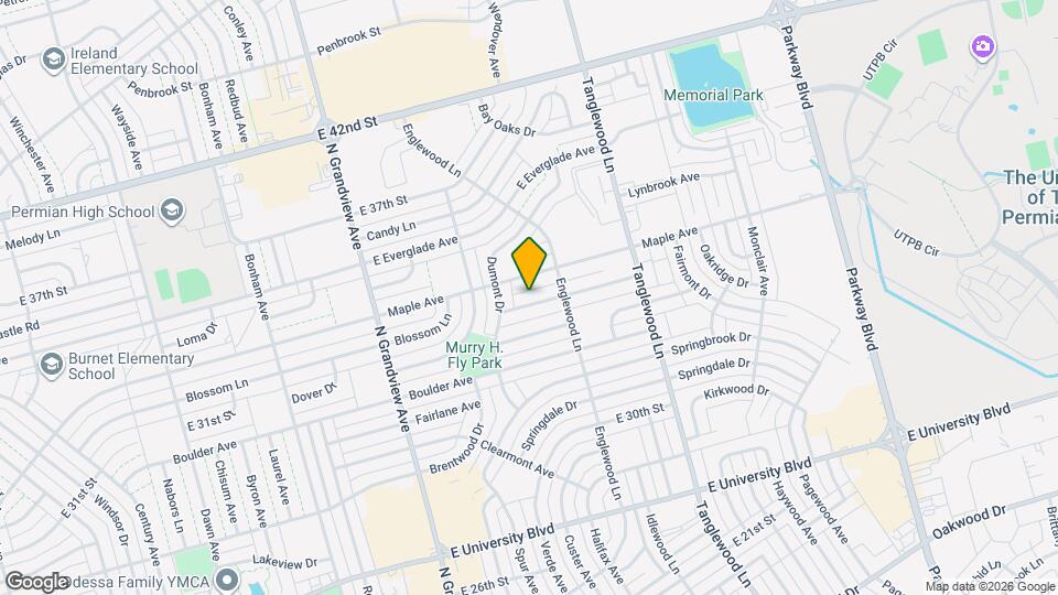 3719 Amherst Ave Map and Location Details