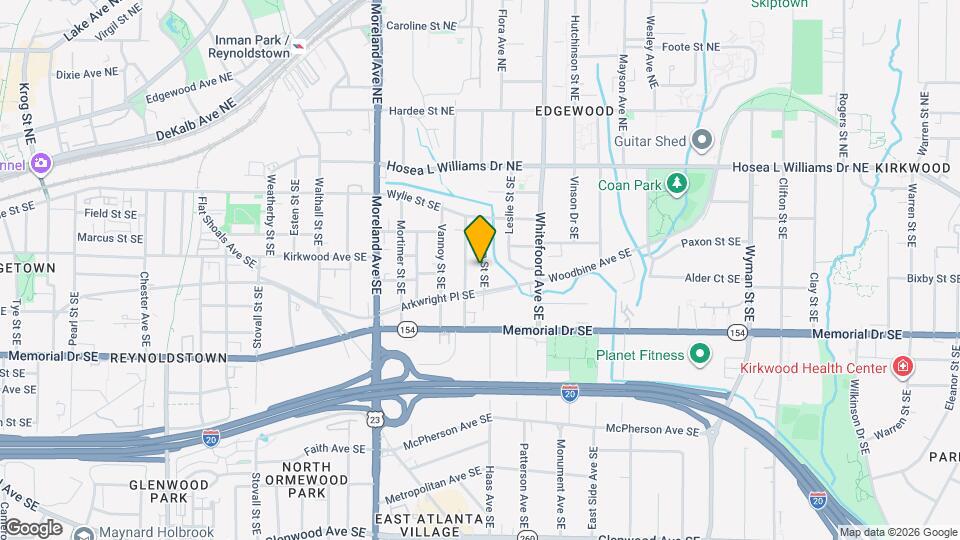 135 Ericson Street Southeast Mapa y Detalles de la Ubicación