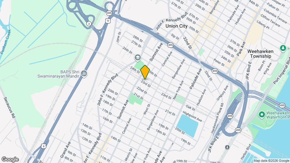 718 23rd St Map and Location Details