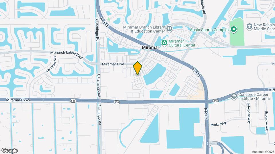 11958 SW 27th Ct Map and Location Details