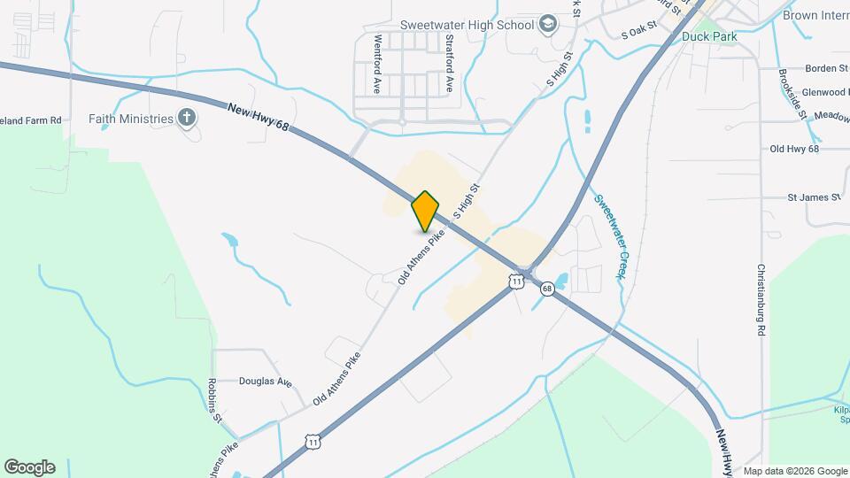 116 Old Athens Pike Map and Location Details