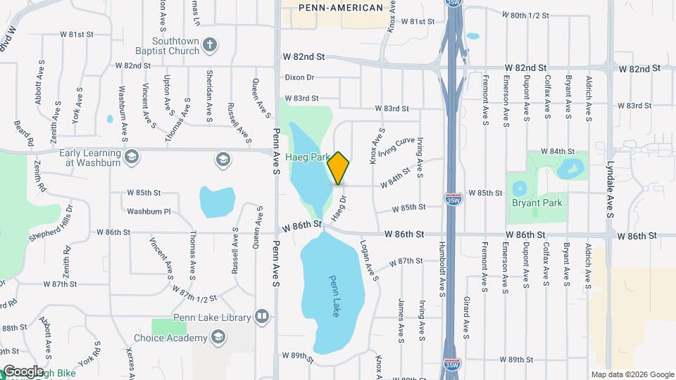 8442 Haeg Dr Map and Location Details