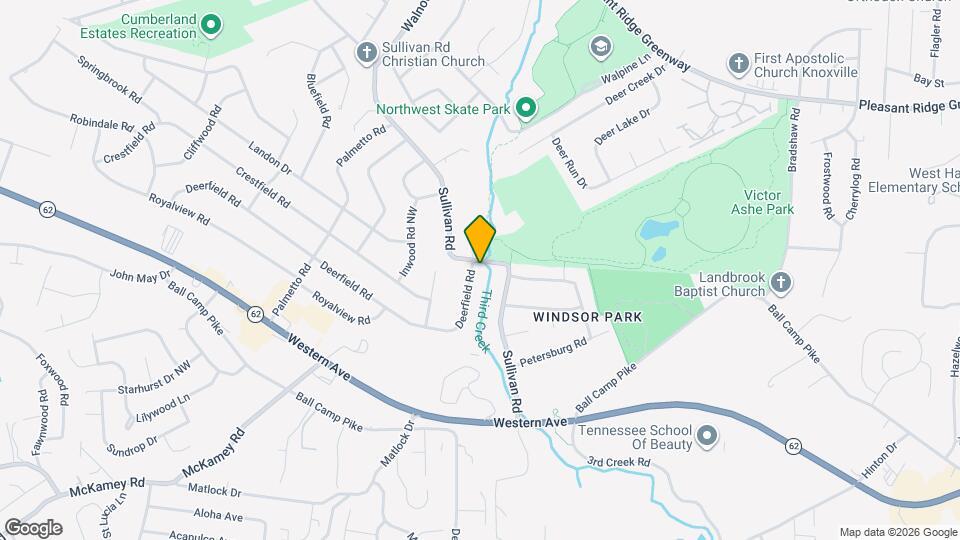 3900 Deerfield Rd Map and Location Details