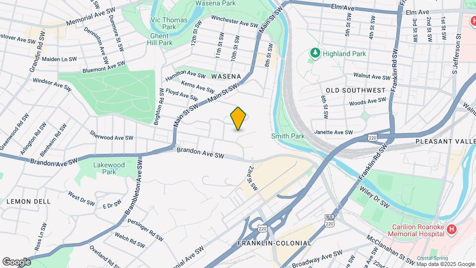 739-743 Suburban Ave SW Map and Location Details