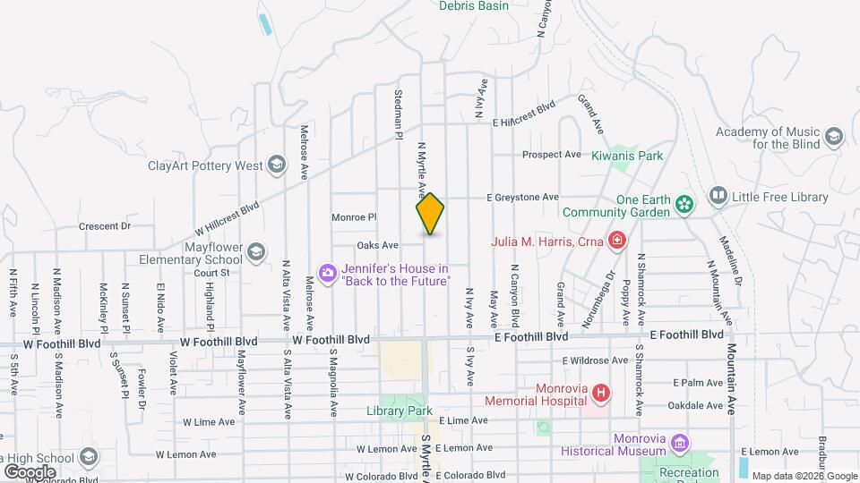 228 N Myrtle Ave, Unit #C Map and Location Details