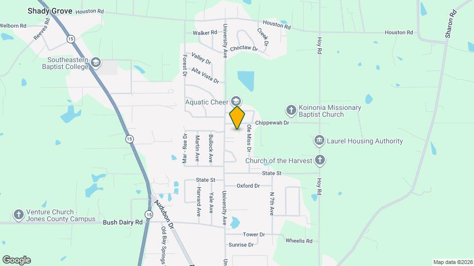 920 Chippewah Dr Mapa y Detalles de la Ubicación