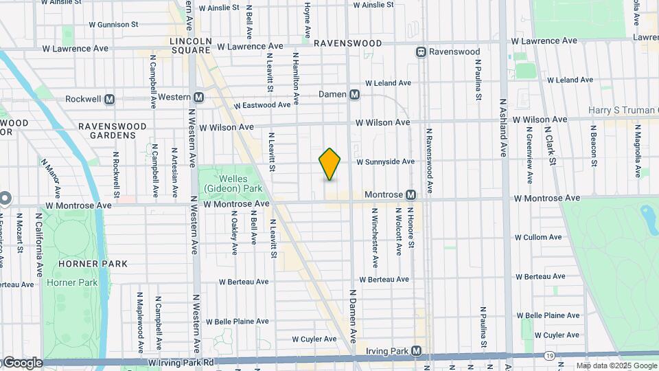 4423 N Seeley Ave, Unit 313 Map and Location Details