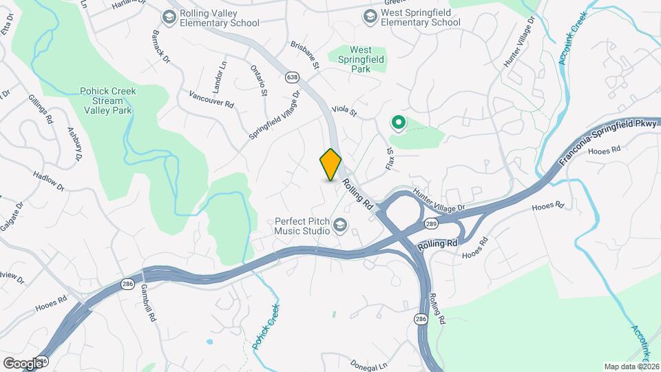 8010 Readington Ct Map and Location Details