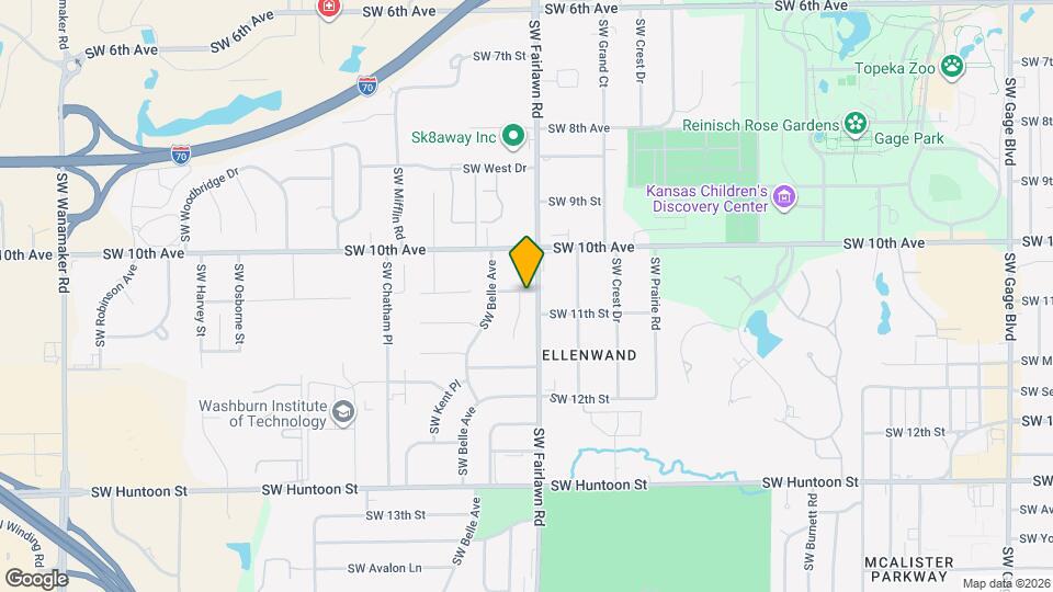 1030 SW Amhurst Ct Mapa y Detalles de la Ubicación