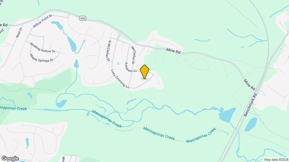 10109 Lees Crossing Ln Map and Location Details