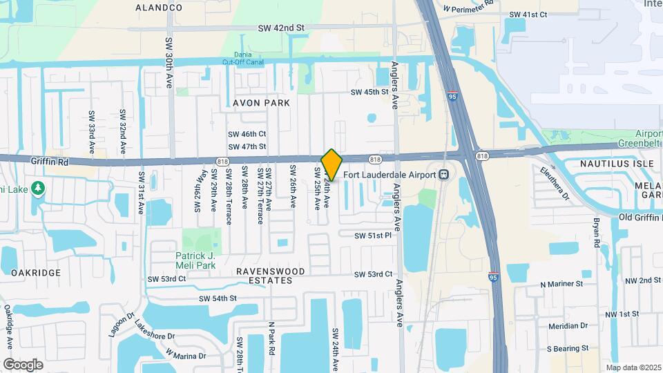 4928 SW 24th Ave Map and Location Details